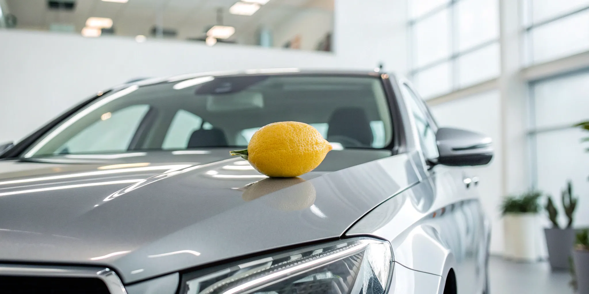 A lemon on a car hood, representing the legal requirements for a lemon law claim.
