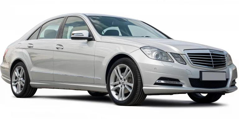 A silver sedan undergoing the lemon law buyback process.