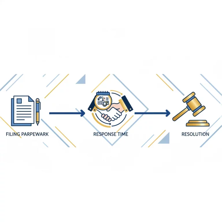Lemon law claim process timeline showing stages from filing to resolution
